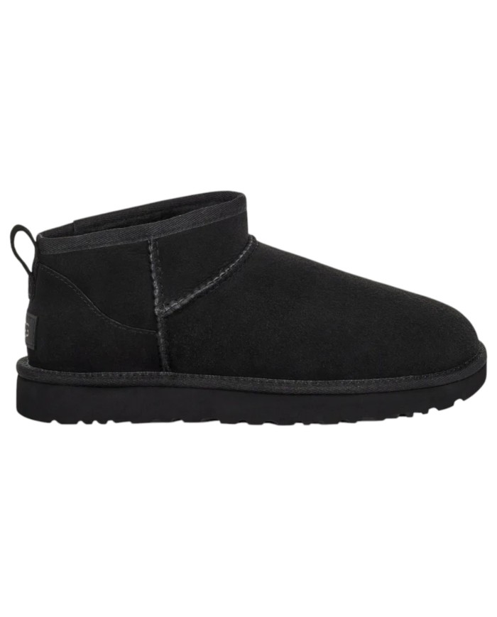 Stivale Donna UGG Classic Ultra Mini Montone Idrorepellente Black