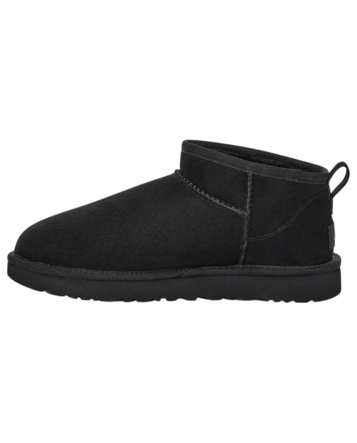 Stivale Donna UGG Classic Ultra Mini Montone Idrorepellente Black