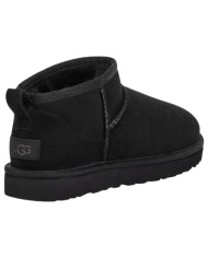 Stivale Donna UGG Classic Ultra Mini Montone Idrorepellente Black