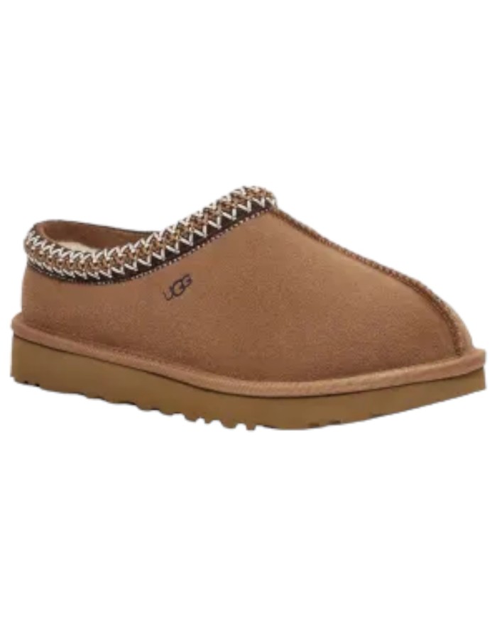 Ciabatta Ugg Donna Tasman Montone Suede Chestnut