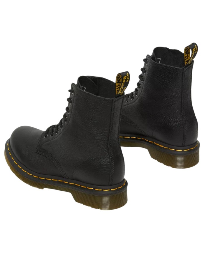Anfibio Donna Unisex Uomo Dr Martens 1460 Pascal  in Pelle Virginia Black