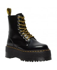 Anfibio Donna Unisex Uomo Dr Martens Jadon Max Platform Buttero Black