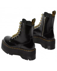 Anfibio Donna Unisex Uomo Dr Martens Jadon Max Platform Buttero Black