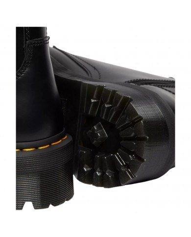 Anfibio Donna Unisex Uomo Dr Martens Jadon Platform Polished Smooth Black