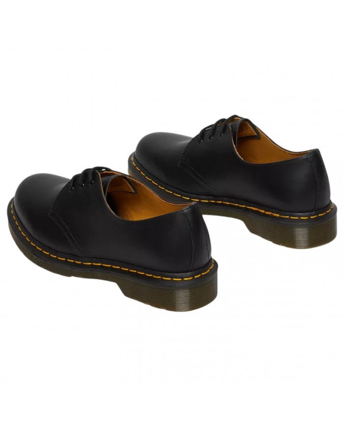 Scarpa Donna Unisex Uomo Dr Martens Oxford 1461 in pelle Smooth Black