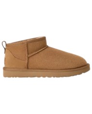 Stivale Donna UGG Classic Ultra Mini Montone Idrorepellente Chestnut