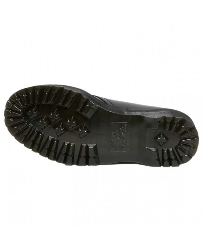 Scarpa Donna Unisex Uomo Dr Martens 1461 QUAD Polished Smooth Pelle Black