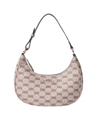 Tracolla Donna Gaelle Shoulder Strap Logata Leather Cammello