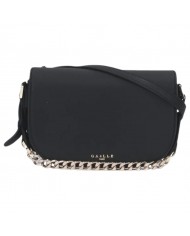 Tracolla Donna Gaelle Mini Shoulder Strap Double G Logo Leather Black