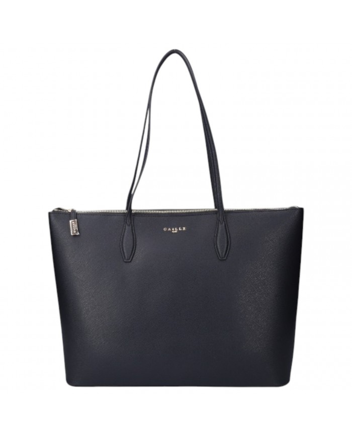 Shopper Donna Gaelle Maxi Shopper Saffiano Leather Black