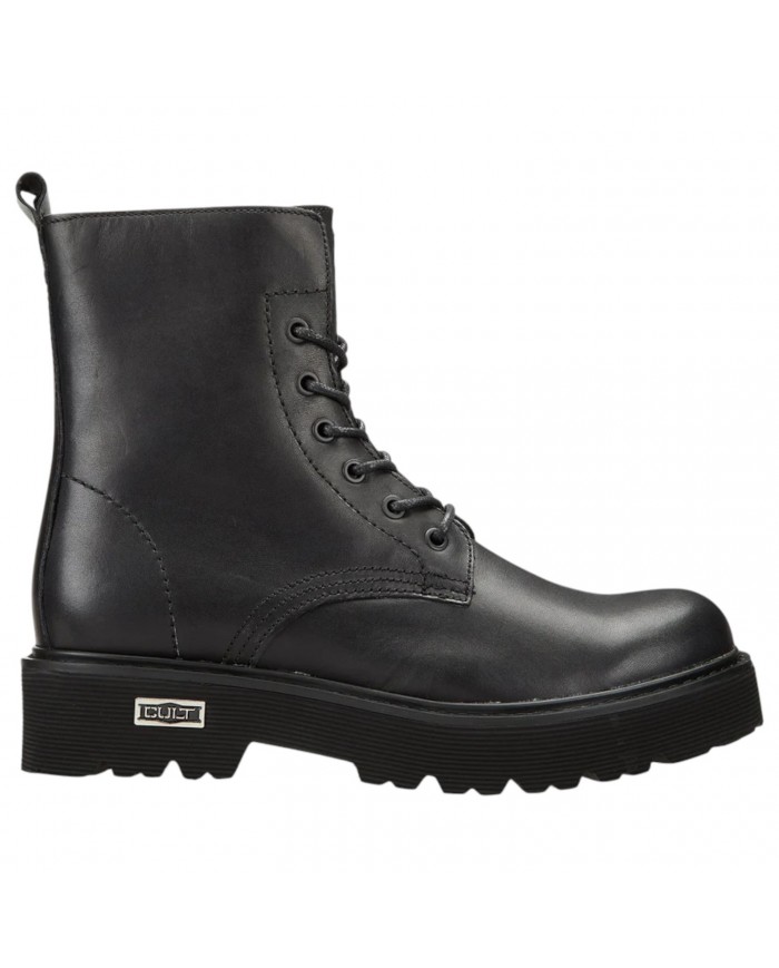 Stivaletto Uomo Cult Slash 3037 Anfibio M Leather Black