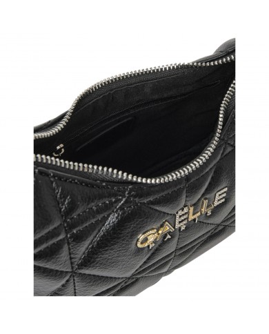 Tracolla Donna Gaelle Shoulder Strap Bottalato Leather Black Copia