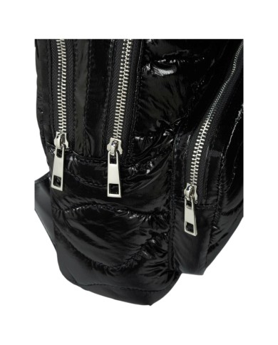 Zaino Donna Blauer Wave Trama Imbottita Nylon Black