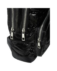 Zaino Donna Blauer Wave Trama Imbottita Nylon Black