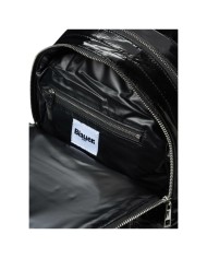 Zaino Donna Blauer Wave Trama Imbottita Nylon Black