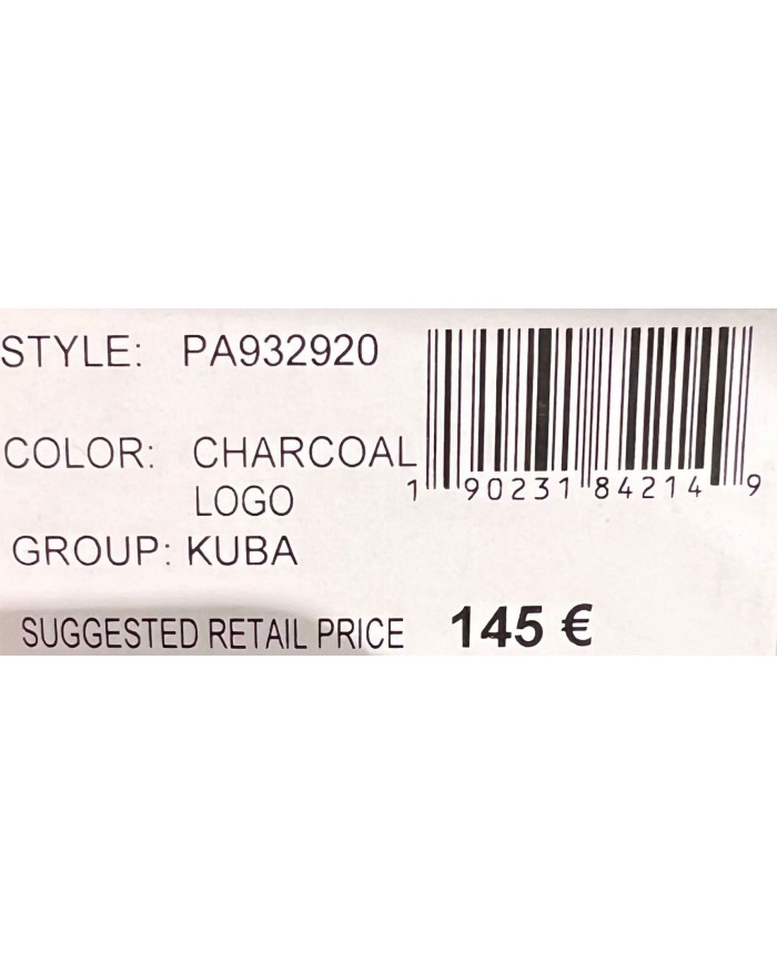 Tracolla Donna Guess Kuba 4G Logo Peony Leather Charcoal