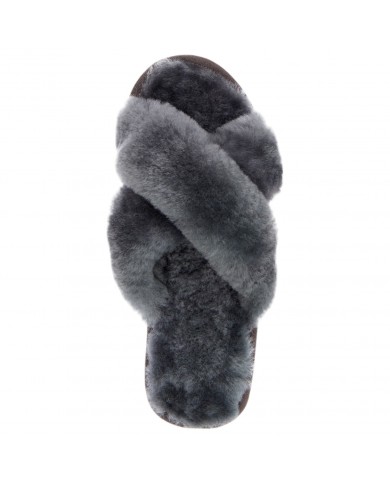 Ciabatta Donna Emu Australia Mayberry Montone Charcoal