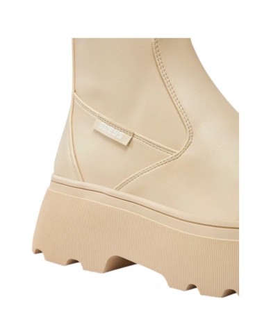 Stivaletto Donna Guess Nerea Leather Cream