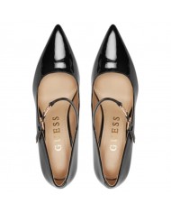 Decolleté Donna Guess Barrial Tacco 7,8 Cm Leather Black