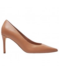 Decolleté Donna Guess Rippy2 Tacco 8,5 Cm Leather Sand