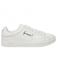 Sneakers Uomo Guess Caserta Guess Line Logo Leather White