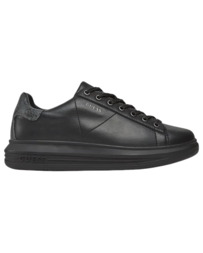 Sneakers Uomo Guess Vibo Leather Black