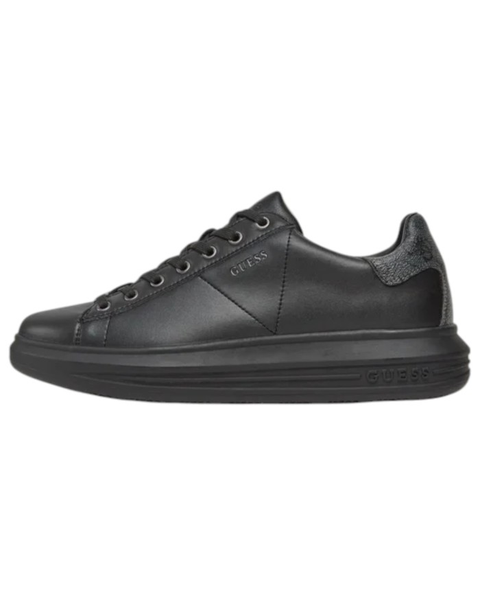 Sneakers Uomo Guess Vibo Leather Black