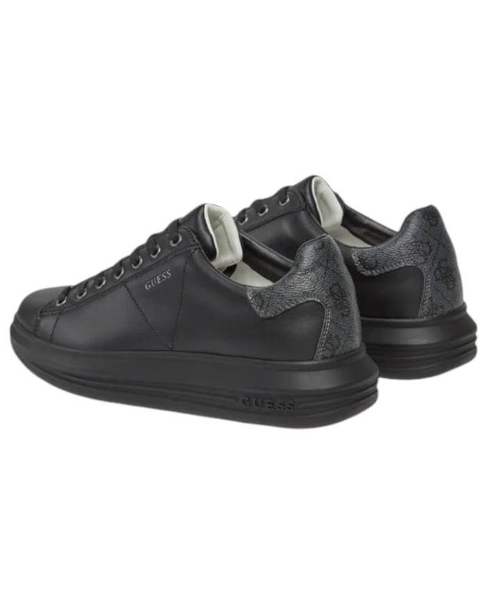 Sneakers Uomo Guess Vibo Leather Black