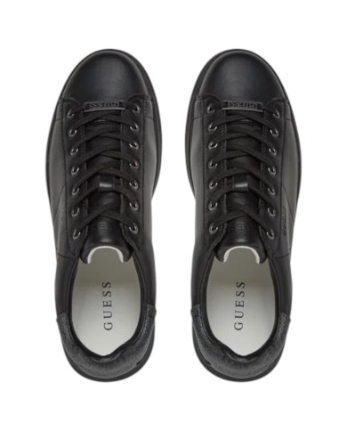 Sneakers Uomo Guess Vibo Leather Black