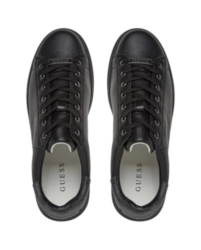 Sneakers Uomo Guess Vibo Leather Black