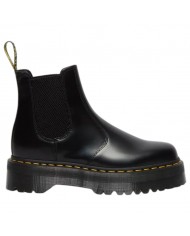 Stivaletto Donna Unisex Uomo Dr Martens Chalsea 2976 Quad Pelle Smooth