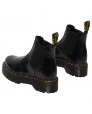 Stivaletto Donna Unisex Uomo Dr Martens Chalsea 2976 Quad Pelle Smooth