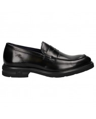 Mocassino Uomo Fluchos College Leather Florentick Negro Black