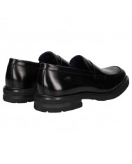 Mocassino Uomo Fluchos College Leather Florentick Negro Black