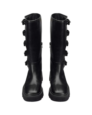 Stivale Cult Donna Skin 3984 Boot W Con Zip Leather Black