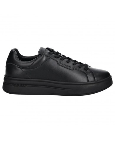 Sneaker Uomo Guess Winno Guess Logo Leather Black