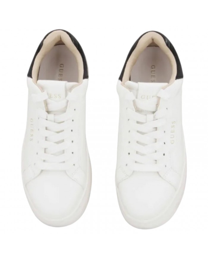 Sneaker Donna Guess Winnie Guess Logo Leather White