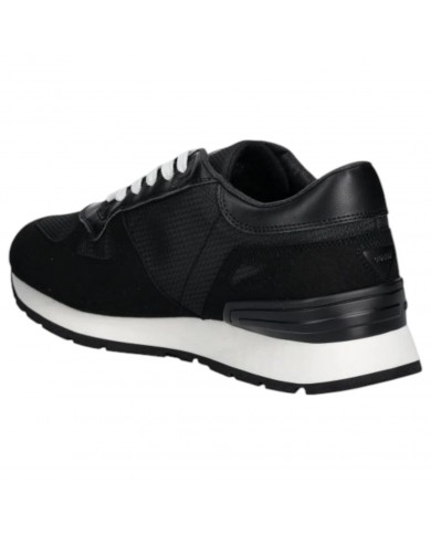 Sneaker Uomo Guess Tresa Guess Logo Suede Mesh Black
