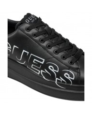 Sneaker Uomo Guess Elba Guess Logo Leather Black