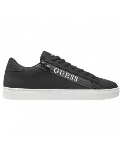 Sneaker Uomo Guess Todi Guess Logo Leather Black