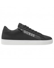 Sneaker Uomo Guess Todi Guess Logo Leather Black