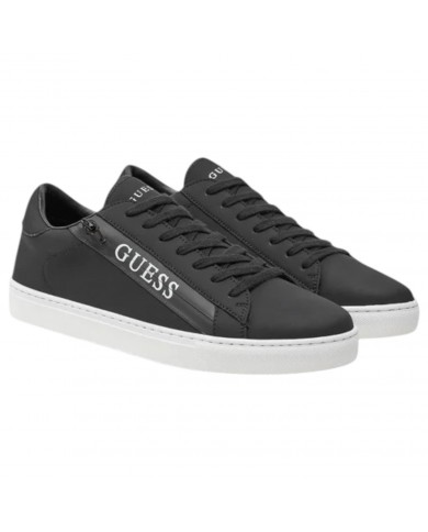 Sneaker Uomo Guess Todi Guess Logo Leather Black