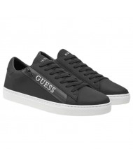 Sneaker Uomo Guess Todi Guess Logo Leather Black