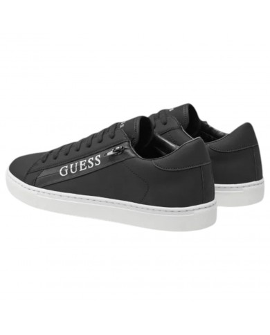 Sneaker Uomo Guess Todi Guess Logo Leather Black