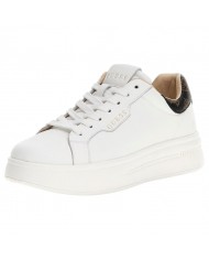 Sneaker Donna Guess Winnie 4G Logo Peony Leather White