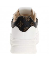 Sneaker Donna Guess Winnie 4G Logo Peony Leather White