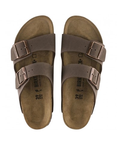 Sandalo Uomo Unisex Birkenstock Arizona Bs Leather Mocca