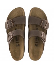 Sandalo Donna Unisex Birkenstock Arizona Bs Leather Mocca