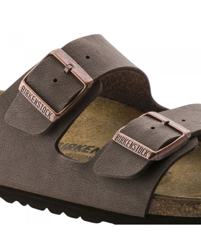 Sandalo Donna Unisex Birkenstock Arizona Bs Leather Mocca