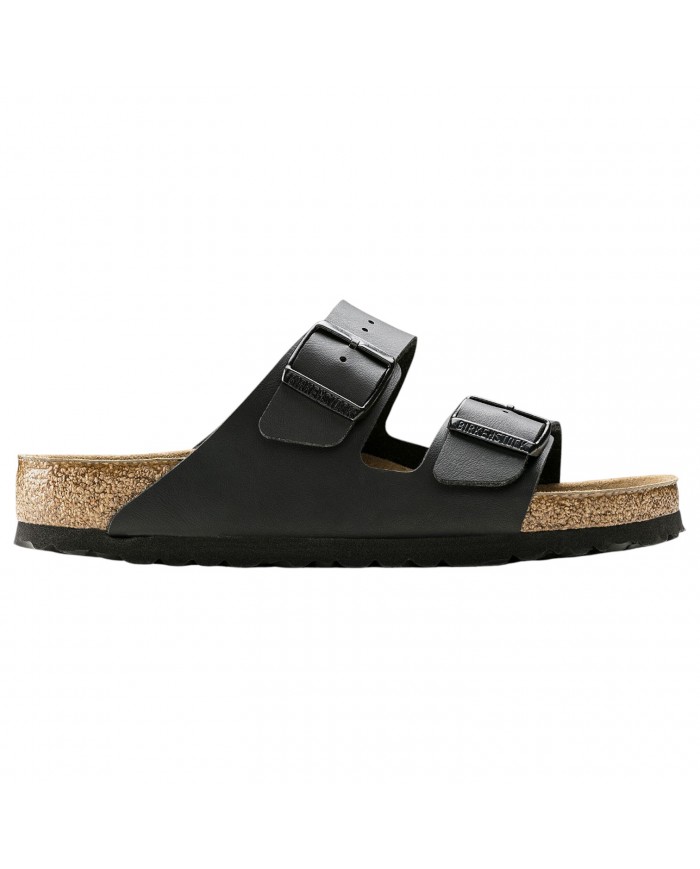 Sandalo Donna Birkenstock Unisex Arizona BS Softbed Leather Black